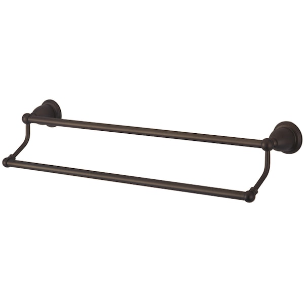 Heritage 24" Dual Towel Bar, Oil Rubbed Bronze